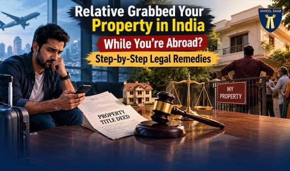 Relative Grabbed Your Property in India While You’re Abroad? Step-by-Step Legal Remedies