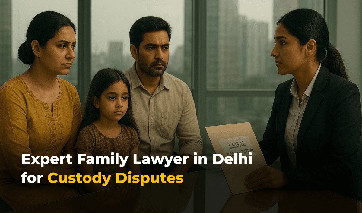 Expert Family Lawyer in Delhi for Custody Disputes