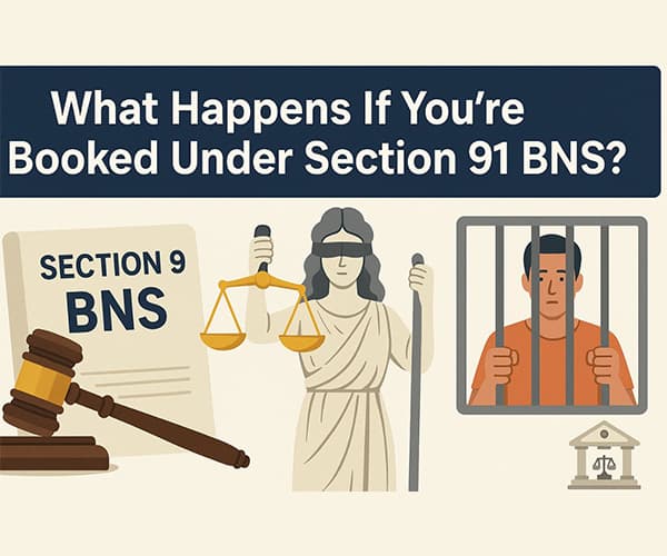 What Happens If You're Booked Under Section 91 BNS? Legal Process & Fine