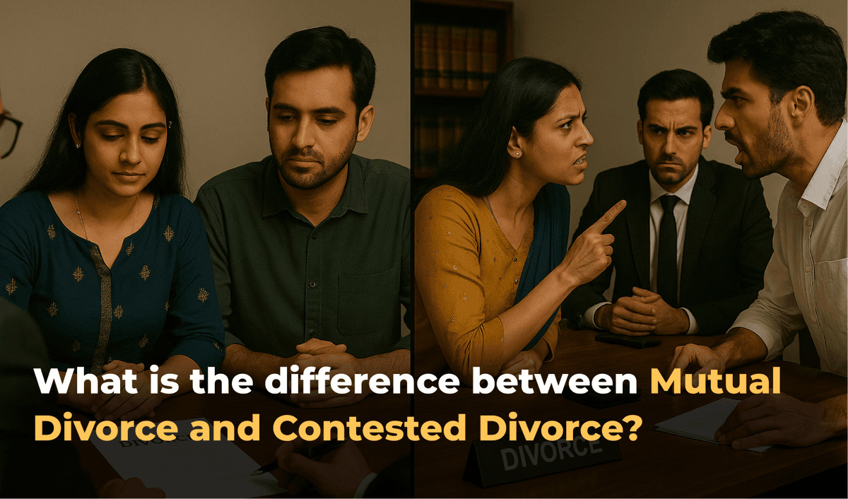 What Is the Difference Between Mutual Divorce and Contested Divorce?