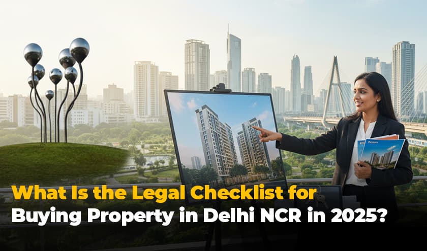 What Is the Legal Checklist for Buying Property in Delhi NCR in 2025?